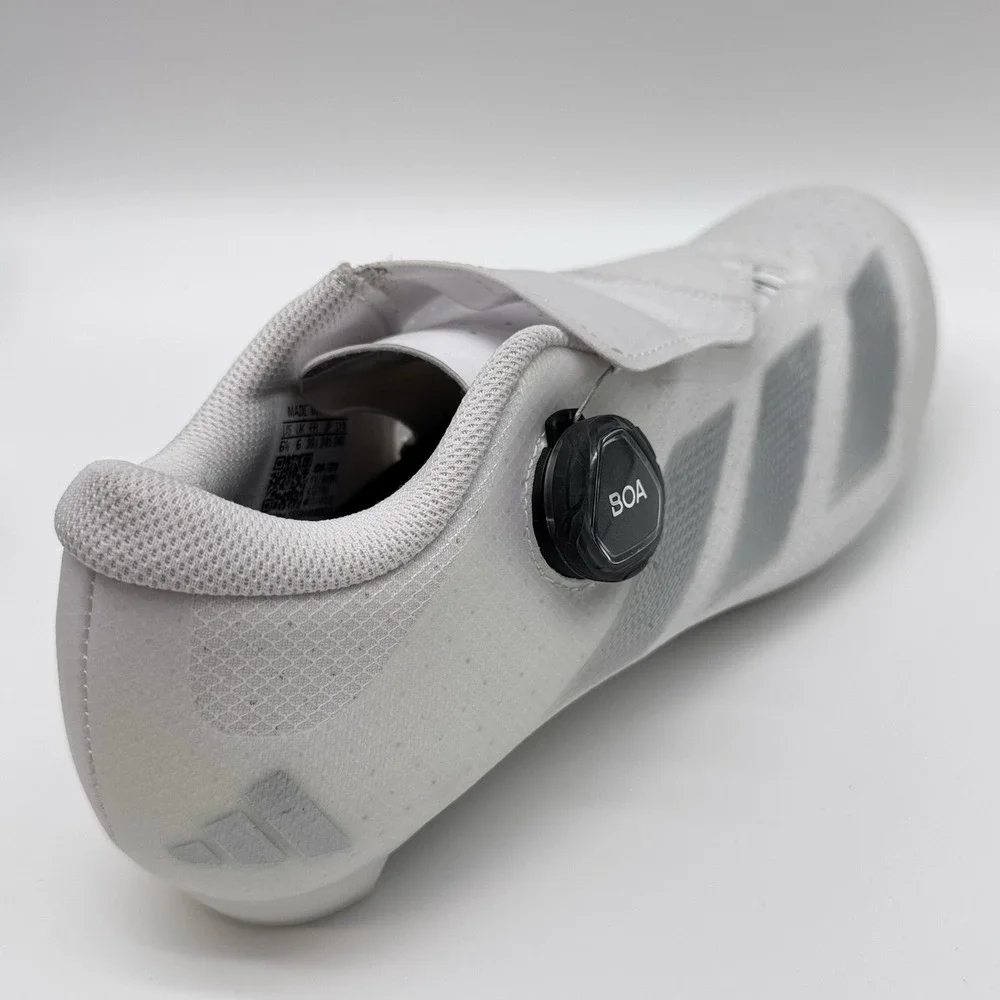 Size‎ 6.5M, 7.5W- Adidas Tempo 3-Stripes BOA Unisex Cycling Cloud White/Silver